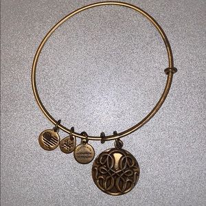 Alex & Ani gold “Path of Life” bracelet